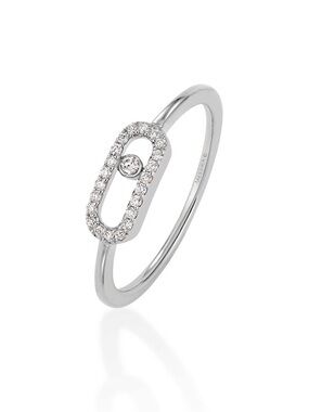 Messika
Move Uno Small White Gold and Diamond Ring